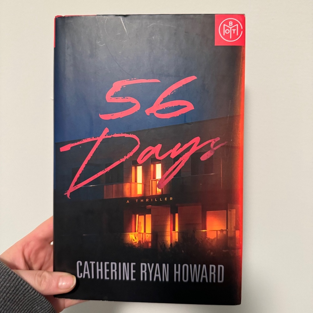 56 Days by Catherine Ryan Howard Hardcover